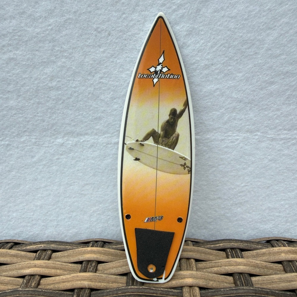 Vintage Tech Deck Local Motion Wade Tokoro Mini Finger Surfboard 2000s Rare